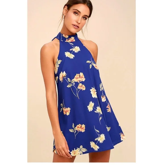 Lulus | Dresses | Lulus Darling Dearest Royal Blue Floral Print Swing Dress | Poshmark Lulus | Dresses | Lulus Darling Dearest Royal Blue Floral Print Swing Dress | Poshmark